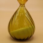Groene onderkant zandloper