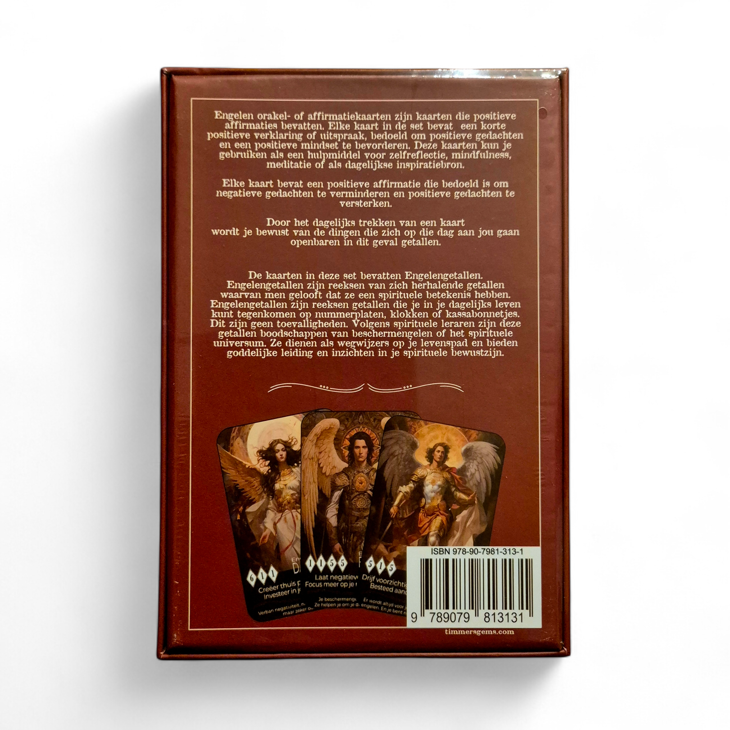 Engelengetallen affirmatie- en orakelkaarten