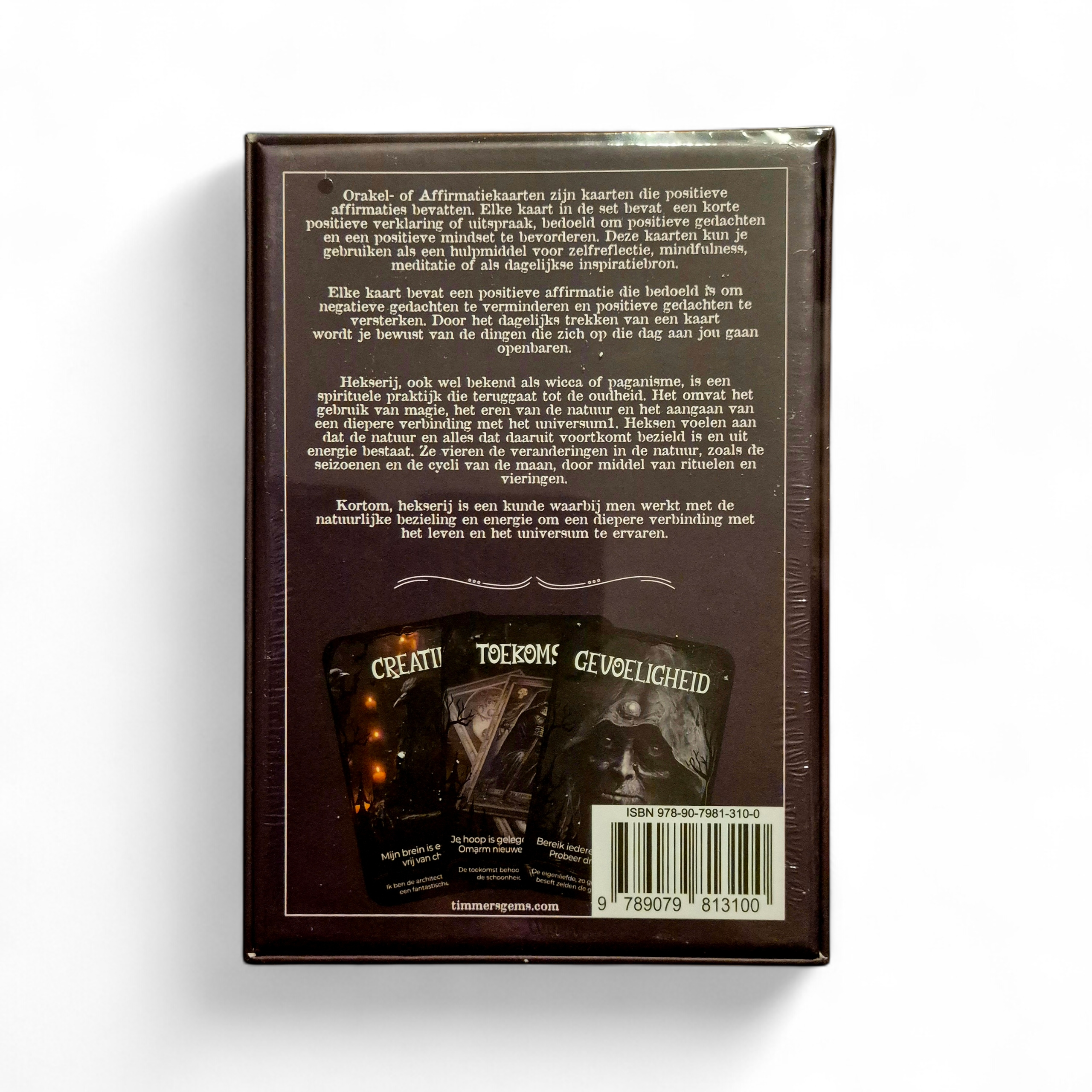 Heksenkaarten affirmatie- en orakelkaartendeck
