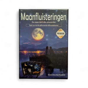 Maanfluisteringen affirmatie- en orakelkaarten met maanenergie