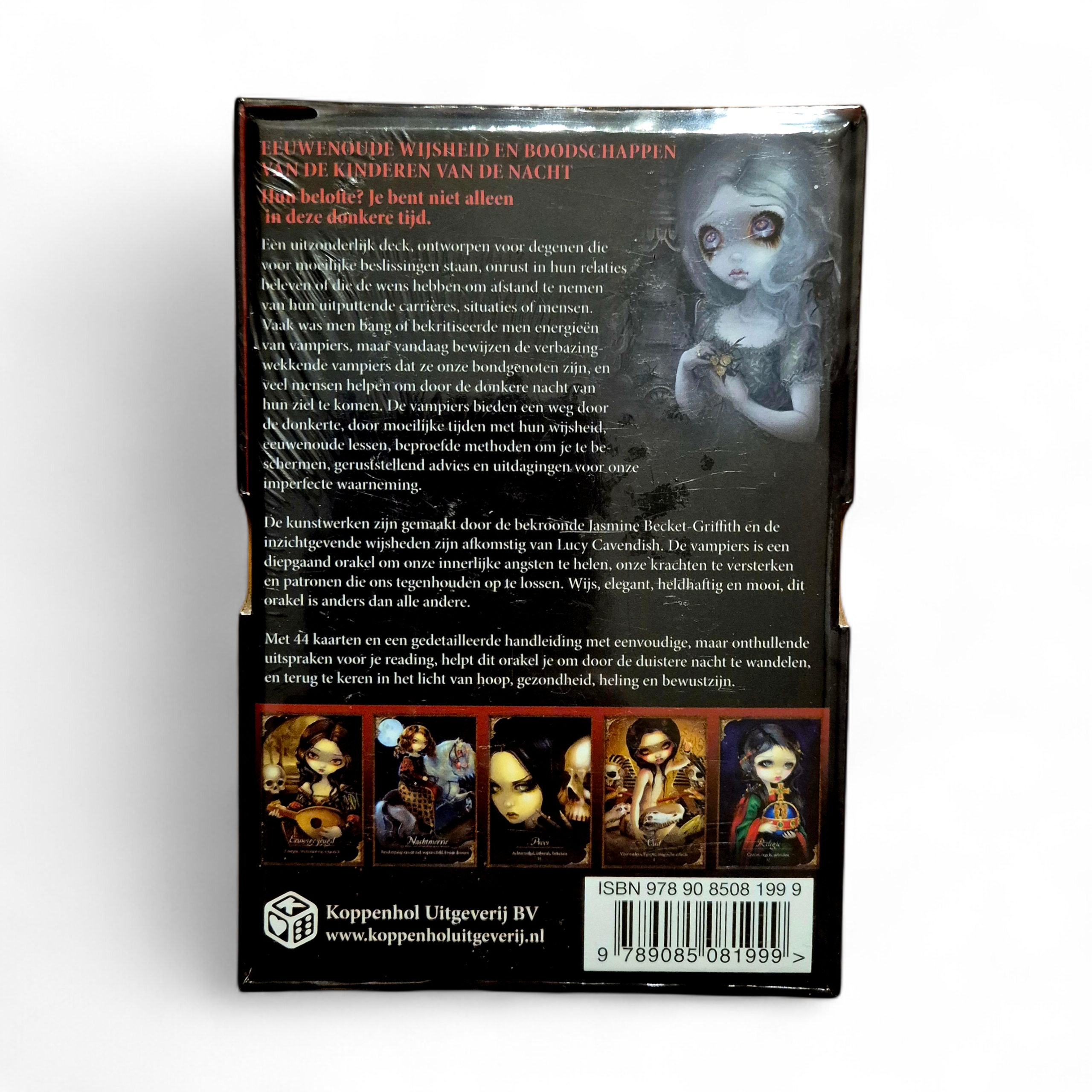 De Vampiers orakelkaarten met handleiding voor schaduw en heling