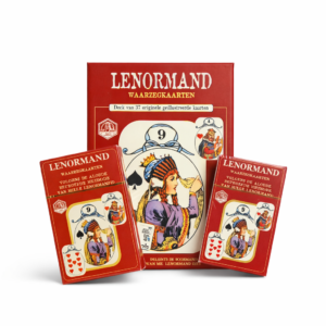 Lenormand waarzegkaarten tarot en orakel deck met 36 kaarten en instructiekaart voor intuïtieve readings